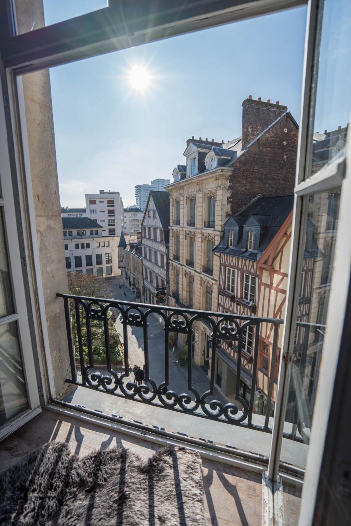 Charming City Center Flat Rouen Kültér fotó